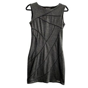 RINASCIMENTO Women Sheath Dress Sz M Black Sleeveless Pullover Italian 74-17